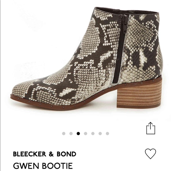 Snakeskin booties - Picture 2 of 8